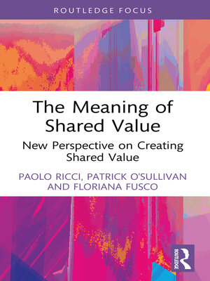 cover image of The Meaning of Shared Value